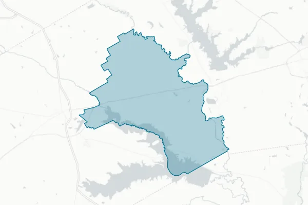 Kerens Independent School District — detail map