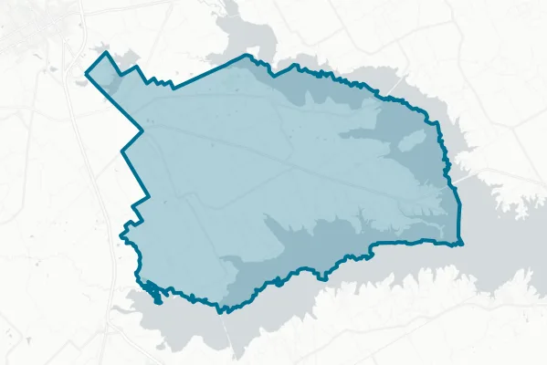 Mildred Independent School District — detail map