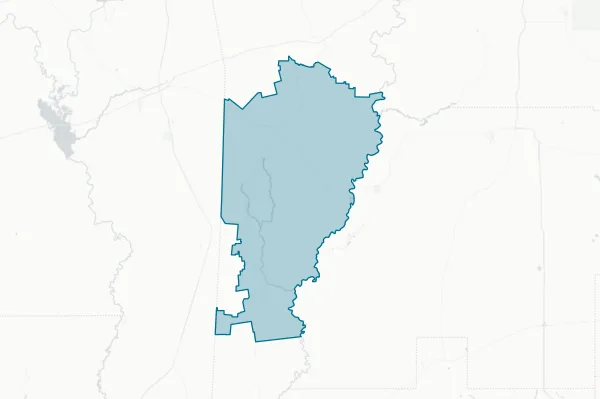 Newton Independent School District — detail map