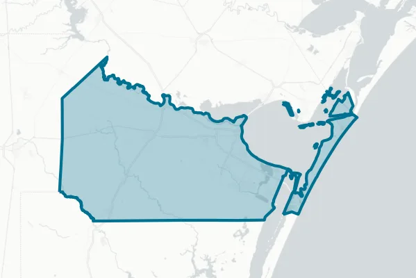Bishop Consolidated Independent School District — detail map