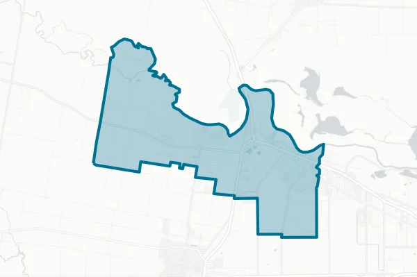 Calallen Independent School District — detail map