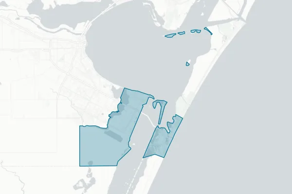 Flour Bluff Independent School District — detail map