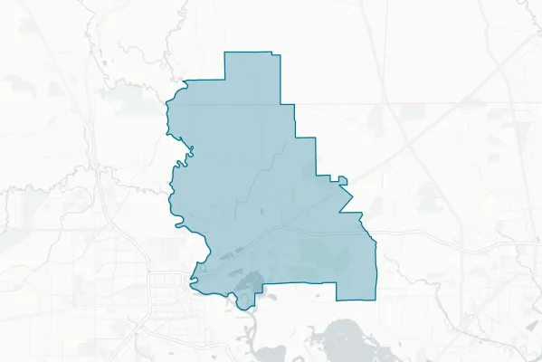 Vidor Independent School District — detail map