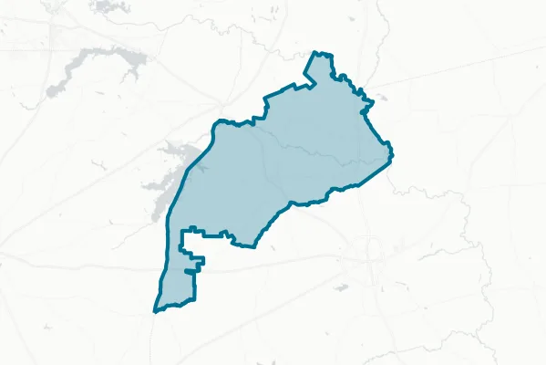 Beckville Independent School District — detail map
