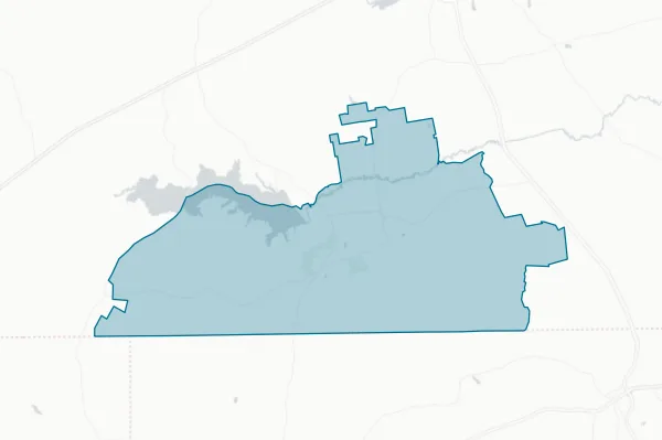Gary Independent School District — detail map