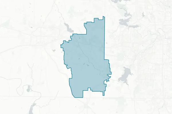 Aledo Independent School District — detail map