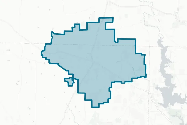 Springtown Independent School District — detail map