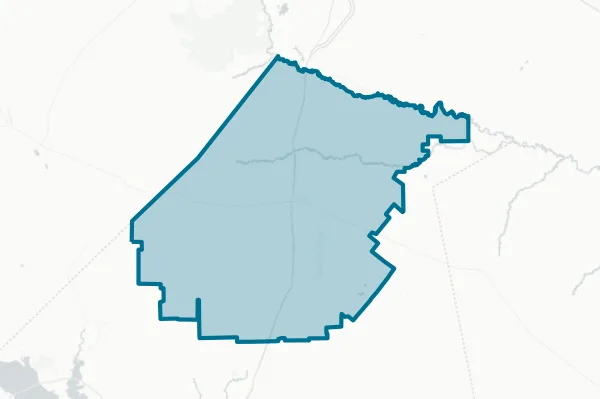 Corrigan Camden Independent School District — detail map