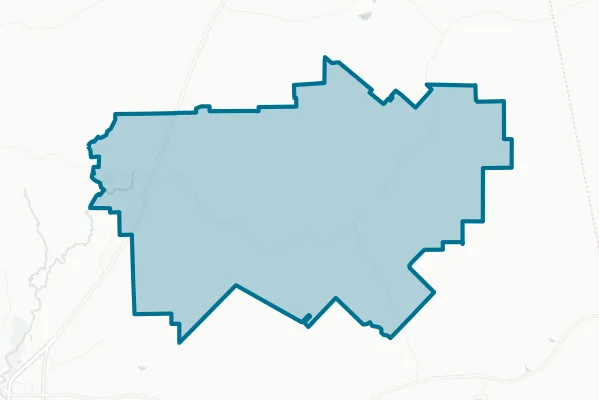 Leggett Independent School District — detail map