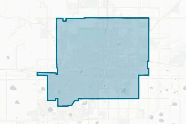 Amarillo Independent School District — detail map