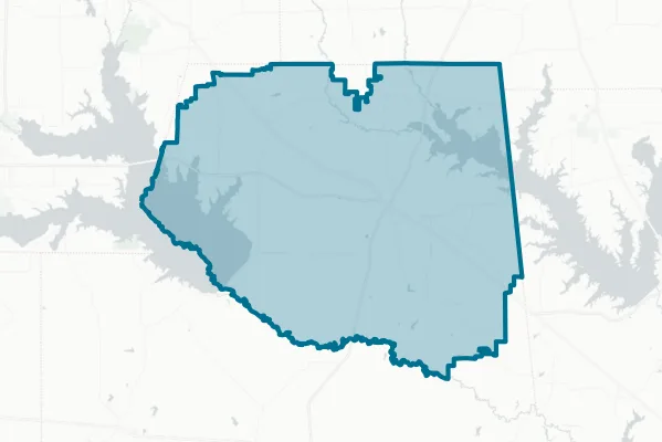 Rains Independent School District — detail map