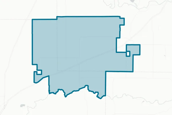 Miles Independent School District — detail map
