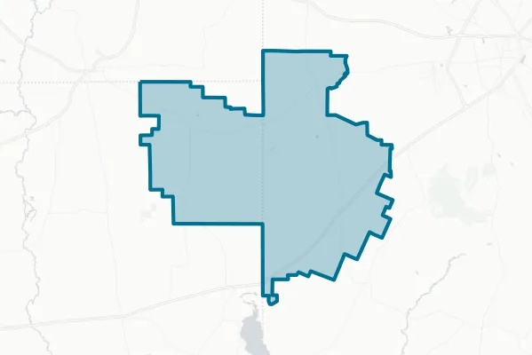 Carlisle Independent School District — detail map