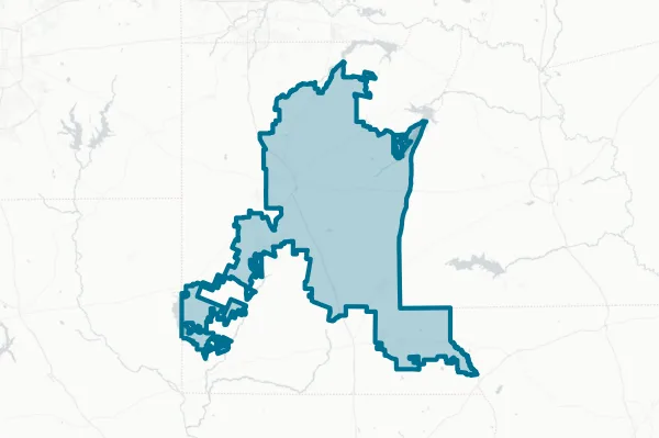 Henderson Independent School District — detail map
