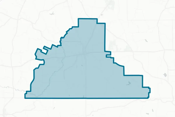 Mt. Enterprise Independent School District — detail map