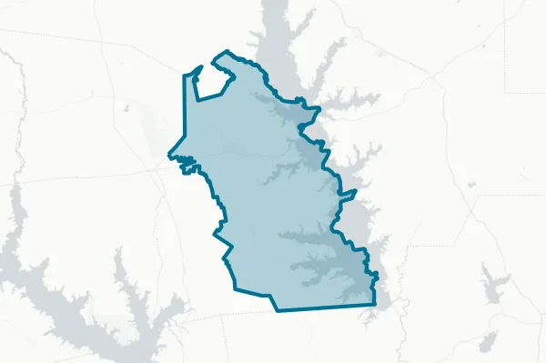 Hemphill Independent School District — detail map