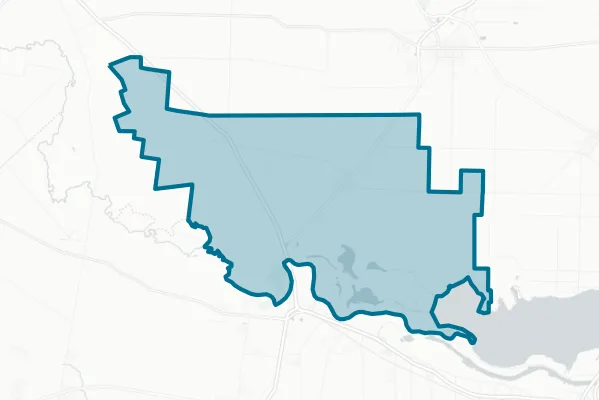 Odem-edroy Independent School District — detail map