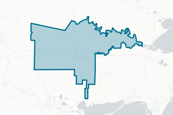 Sinton Independent School District — detail map