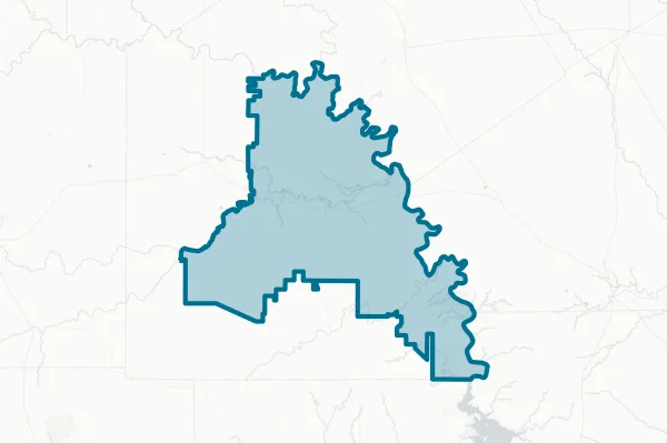 San Saba Independent School District — detail map