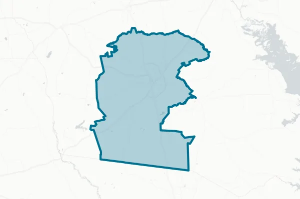 Center Independent School District — detail map
