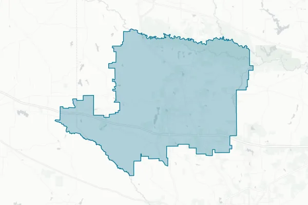 Lindale Independent School District — detail map