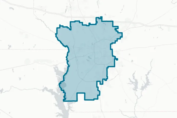 Tyler Independent School District — detail map