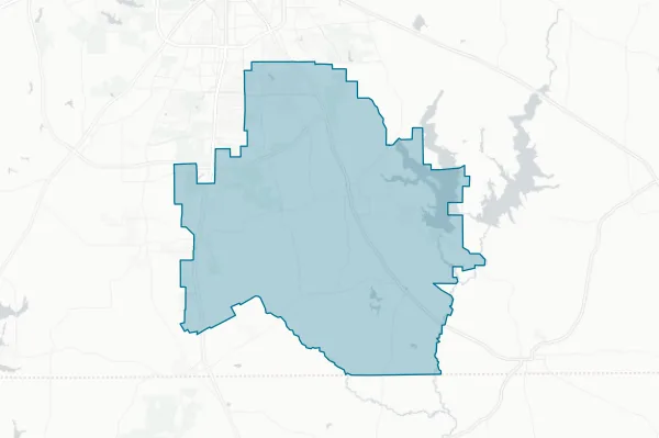Whitehouse Independent School District — detail map
