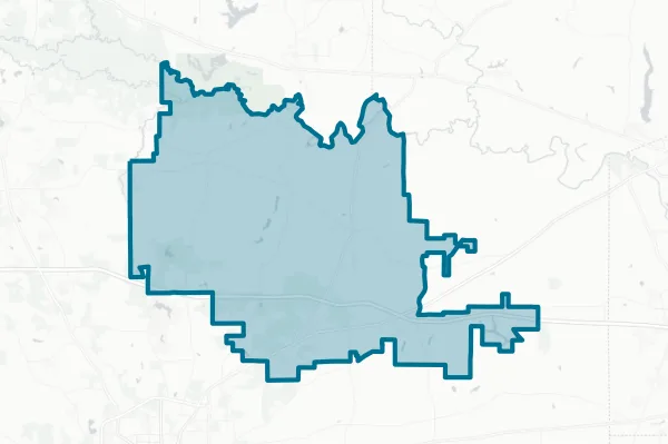 Winona Independent School District — detail map