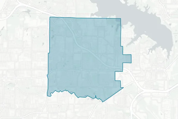 Carroll Independent School District — detail map