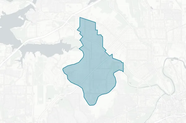 Castleberry Independent School District — detail map