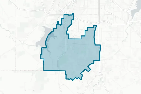 Crowley Independent School District — detail map