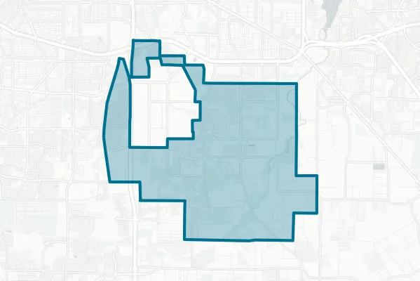 Everman Independent School District — detail map