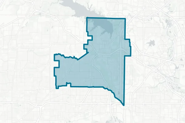 Grapevine-colleyville Independent School District — detail map