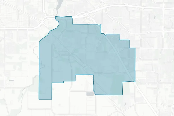 Kennedale Independent School District — detail map
