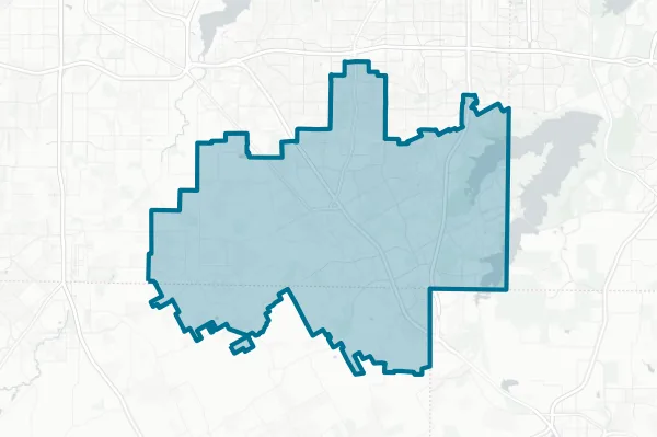 Mansfield Independent School District — detail map