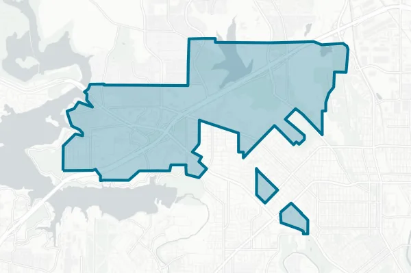 Lake Worth Independent School District — detail map