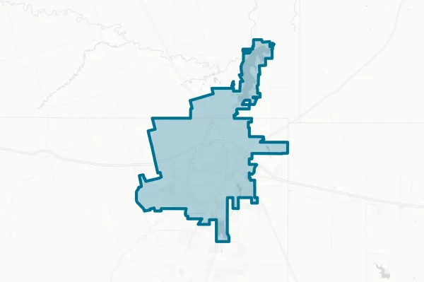 Abilene Independent School District — detail map