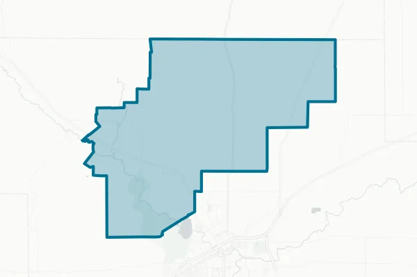 Grape Creek Independent School District — detail map
