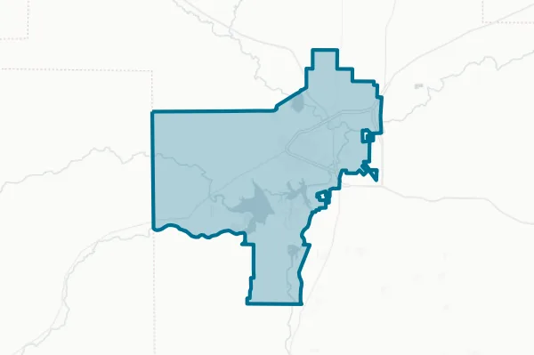 San Angelo Independent School District — detail map