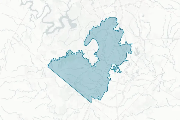 Austin Independent School District — detail map