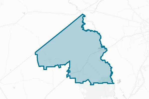 Apple Springs Independent School District — detail map