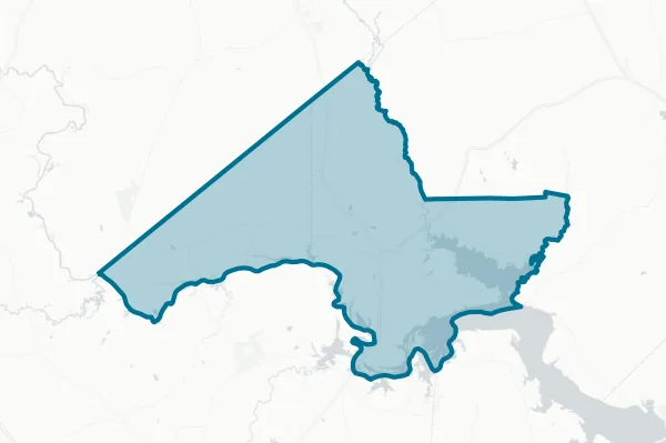 Trinity Independent School District — detail map