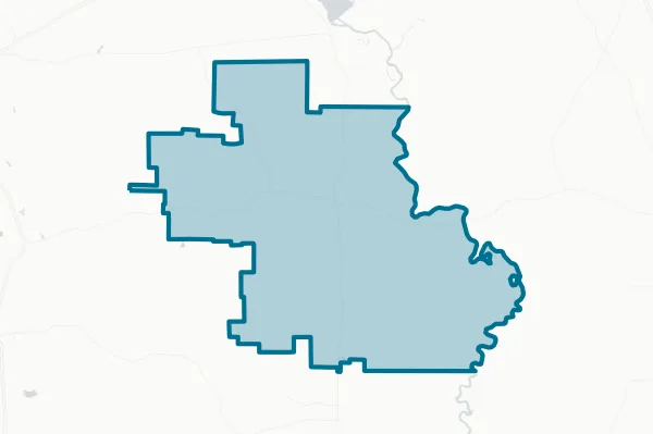 Spurger Independent School District — detail map