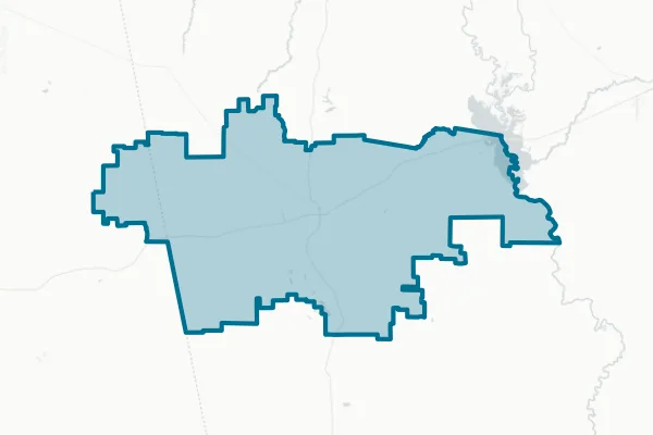Woodville Independent School District — detail map