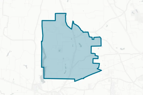 Union Grove Independent School District — detail map