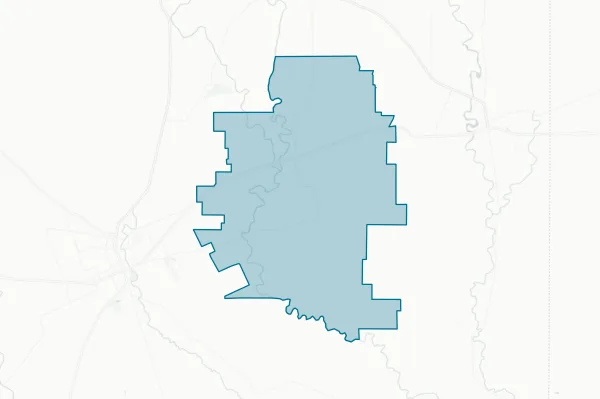 Knippa Independent School District — detail map