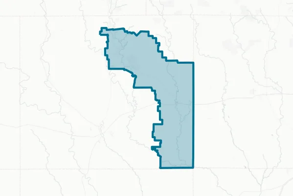 Sabinal Independent School District — detail map