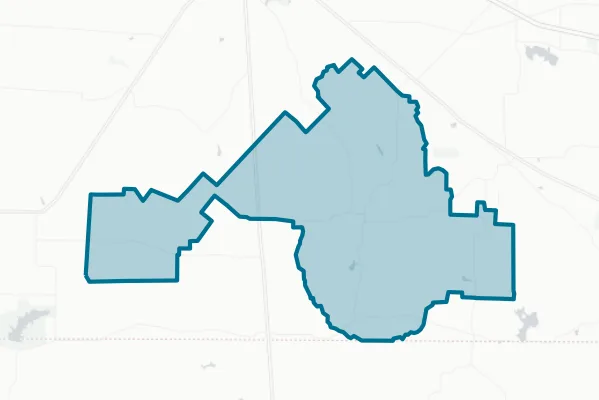 Martin's Mill Independent School District — detail map