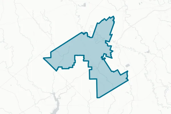 El Campo Independent School District — detail map