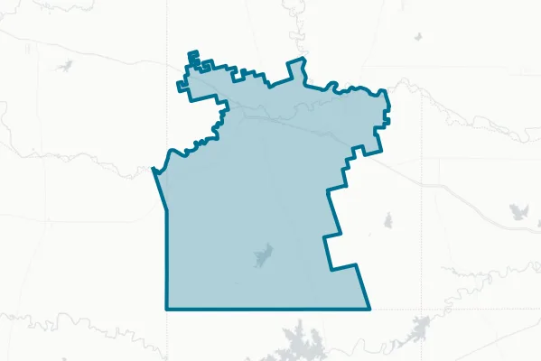 Vernon Independent School District — detail map